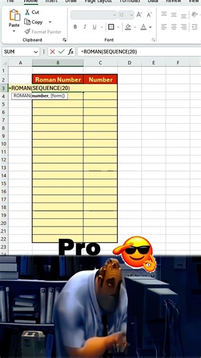 How to Generate Roman Numbers in Excel! ⚡