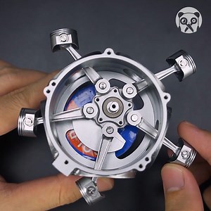 Building an aircraft radial engine model | Crafty Panda