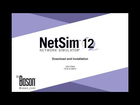 Netsim 12 Download, Installation and Activation