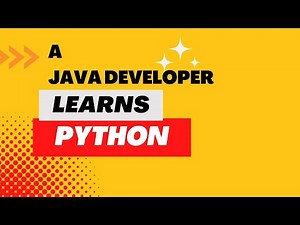 A Java developer learns Python - Part 1