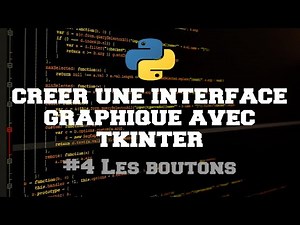 Interface Graphique Tkinter - Les Boutons #4