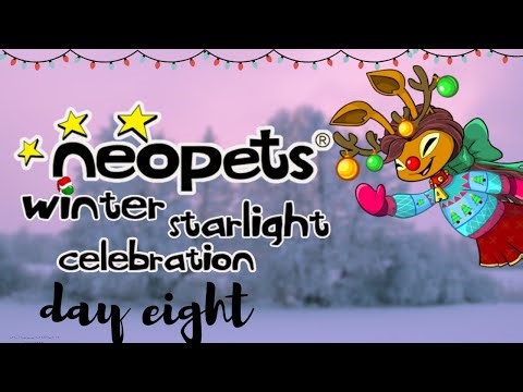 the bad luck is back :( | Neopets Winter Starlight Celebration Day 8