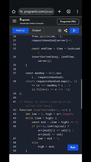 LeetCode | Busiest Servers | Efficient JavaScript Solution Explained Step-by-Step