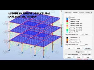 6. Autodesk Robot Structural Analysis Tutorial for beginners; Mesh Generation