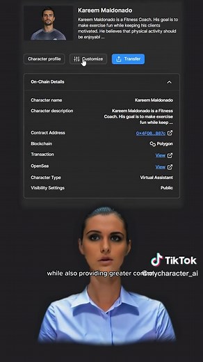 MyCharacter.ai on TikTok
