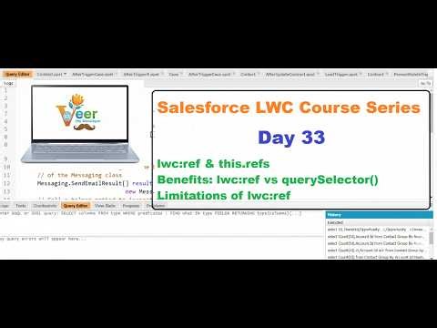 Day 33 | LWC lwc:ref & this.refs Explained | Better Than querySelector()? | Benefits & Limitation
