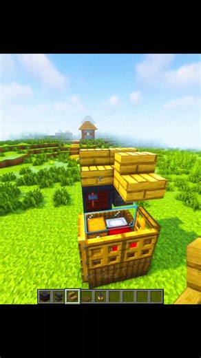 Minecraft Smallest House💀