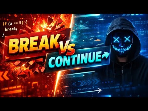 Java Break vs Continue Explained in Bengali | Java Tutorial for Beginners