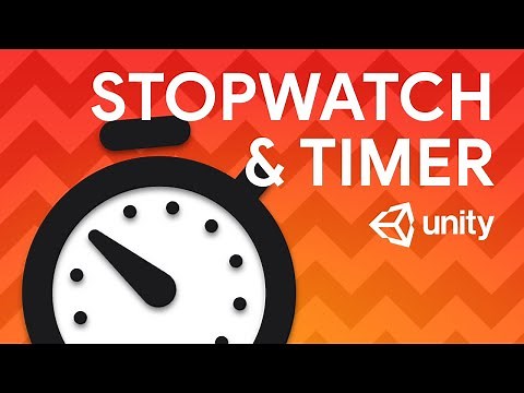 Create TIMER and STOPWATCH in your game! - Unity tutorial