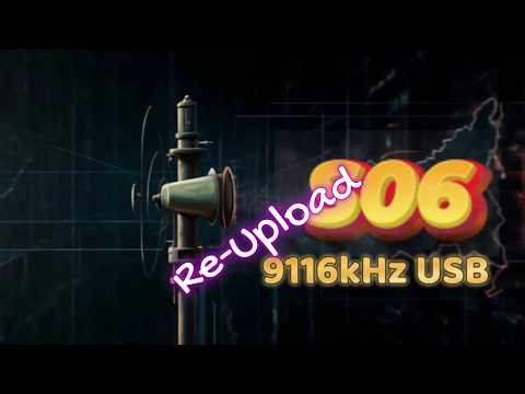 9116kHz USB Russian Number Station S06 calling 480 (Apr 08, 2026)
