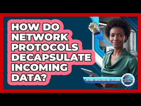 How Do Network Protocols Decapsulate Incoming Data?