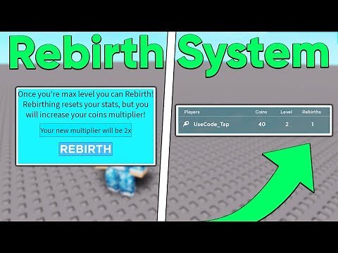 How to Make A Rebirth System in Roblox Studio