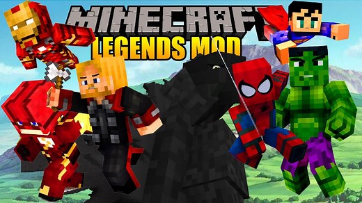 The Legends Mod (1.7.10) - Superheroes Unlimited, Kaiju, Horror, Star Wars