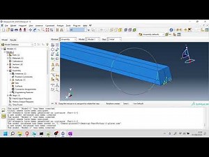 Python for Abaqus - 1.3: Debugging and Editing#2 - SS I-beams