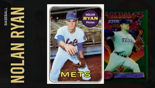 Top 20 Most Valuable Nolan Ryan Baseball Cards