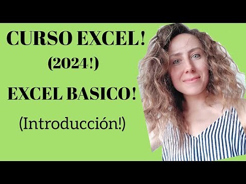 CURSO EXCEL 01: INTRODUCCIÓN para Principiantes. (2024!) Excel Online Gratis!