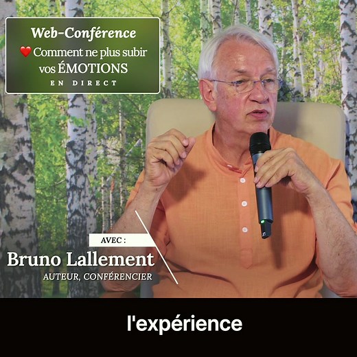 ❤️ COMMENT L'AMOUR DE SOI PEUT TRANSFORMER VOTRE VIE, grâce à un programme très riche et progressif : ✅ moins de STRESS et d'anxiété ✅ davantage de CONFIANCE en soi ✅ une meilleure ESTIME de soi ✅ plus de PAIX intérieure et de joie ✅ retrouver du SENS dans son existence ... Participez à la prochaine Soirée de Présentation avec Bruno Lallement, auteur et conférencier reconnu depuis 1987. 📍 Lieu : En Direct - depuis chez vous 🗓️ Date et heure : Mardi 02 Décembre à 18h30 👉 Pour s'inscrire, cliqu