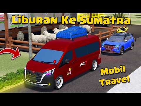 TRAVELING TO SUMATRA USING A HIACE TRAVEL CAR IN ROBLOX