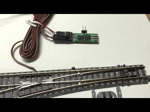 鉄道模型DCC 自作ポイントデコーダ（ワンコインＦＬデコーダ３）
