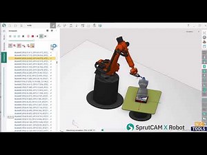 SprutCAM Robot Offline programming