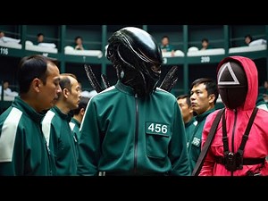 👽 Alien in Squid Game: Extreme Survival! 😱