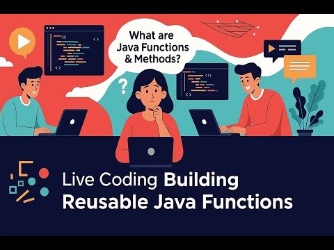 💻 Master Reusable Java Functions (Live Coding) 2025 🚀