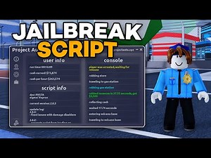 [FREE] Jailbreak Script | Auto Arrest, Money Farm, Auto Farm, Anti-AFK | PC & MOBILE