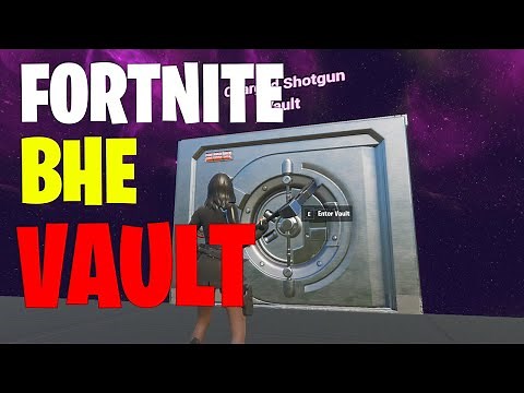 How To Make A BHE VAULT For Your 1v1 Maps! [Fortnite Creative]