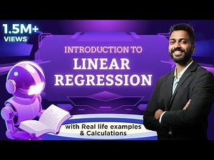 Lec-4: Linear Regression📈 with Real life examples & Calculations | Easiest Explanation