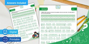 I Love Reading Secret Code Breaking Puzzle - Level 1