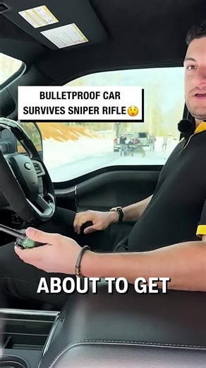 Bulletproof car survives 50 cal sniper 😱🤯 🎥 @AlpineArmoring | alpine armoring