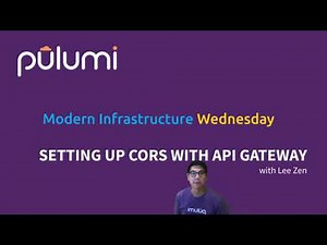 Setting up CORS with Amazon API Gateway | Modern Infrastructure Wednesday 2020-07-15
