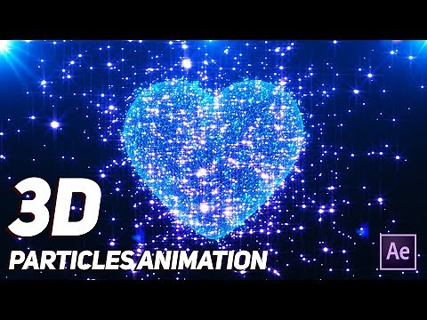 After Effects Tutorial - 3D Particles Animation in After Effects