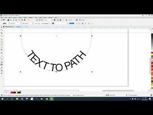 Corel Draw Tips & Tricks Text to Path on the inside and more