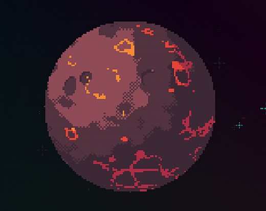 Defold Pixel Planet Generator by selimanac