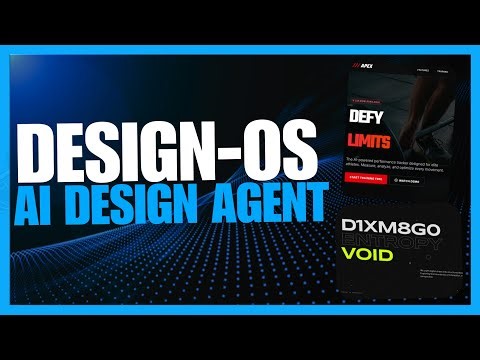 Design OS: Greatest AI Design System! Build Beautiful Websites and Apps EASILY!