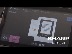 Smart Scanning with Sharp's Future Workplace MFP