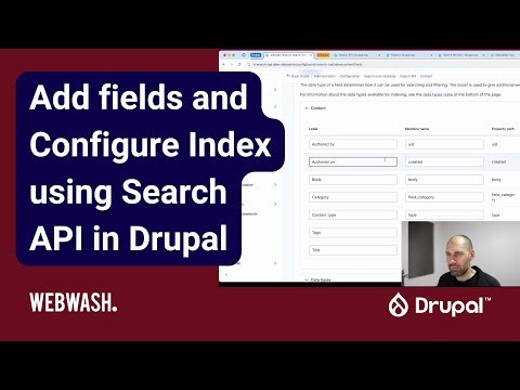 Add fields and Configure Index using Search API in Drupal