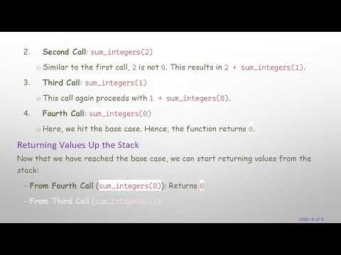 Understanding the Recursion Stack with sum_integers Function