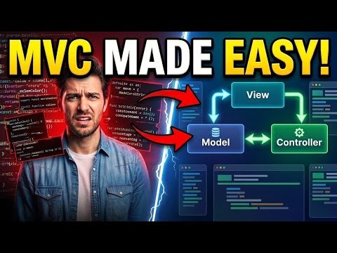 MVC Made Easy | Real World Explanation for Beginners