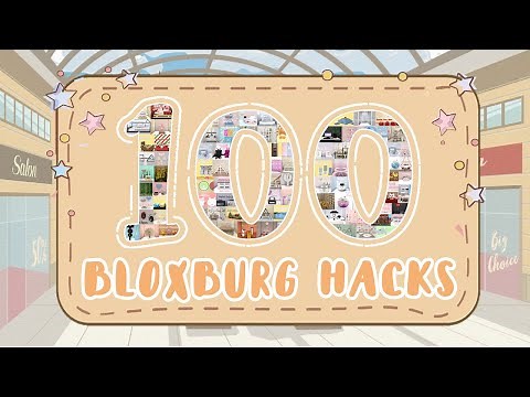 100 BLOXBURG BUILDING HACKS | Tips & Designs | All My Hacks Compilation Showcase