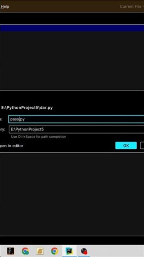 save and use a python file #python