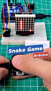 358K views · 1K reactions | Sanke Game on LED Matrix #diy #arduino #electronics #stemeducation #sunfounder #stemeducation | SunFounder OpenSource | Facebook