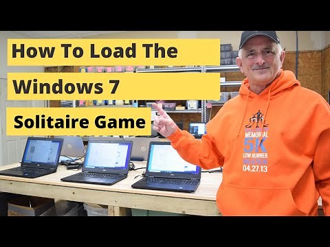 How to Load Windows 7 Solitaire Game