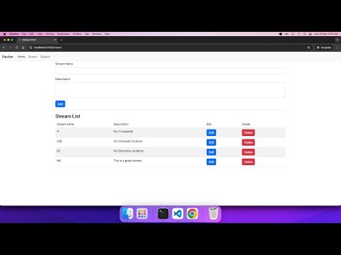 Django AJAX Tutorial: Create / Insert Operation (CRUD: Part 1)