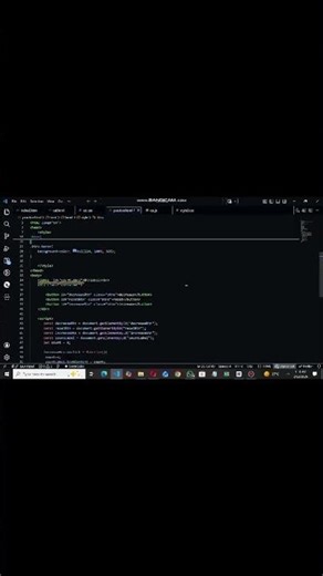 How to Make Counter App using HTML CSS JavaScript