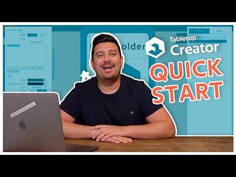 Tabletop Creator: Quick Start Guide