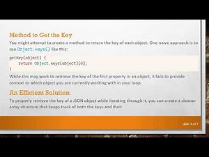 Easily Retrieve JSON Object Keys in JavaScript and Vue.js