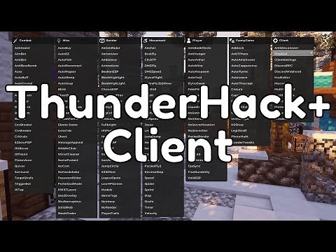 ThunderHack+ Client!
