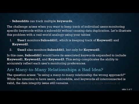 Understanding the Many-to-Many Relationships Across Multiple Tables in Database Design